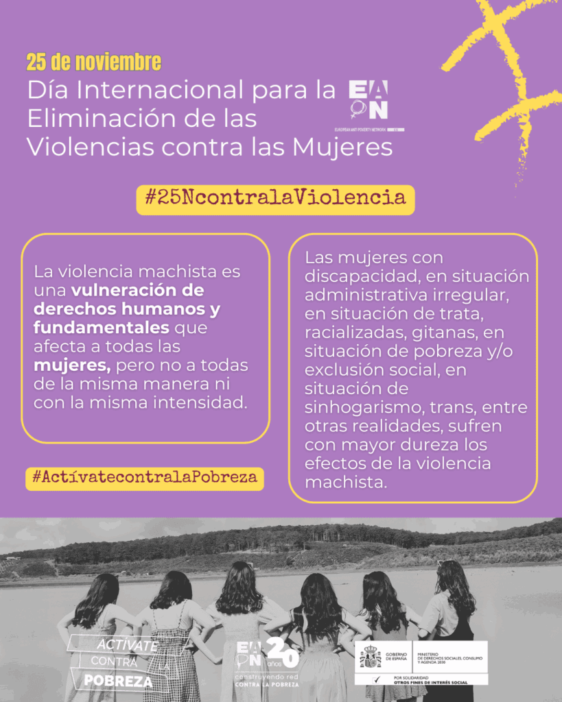 25N - EAPN-ES recuerda que la lucha contra la violencia hacia las mujeres está en la base de la lucha contra la desigualdad y la pobreza 14 1